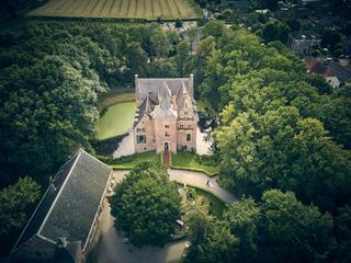 Tijdens Renee en Fabian op Kasteel Wijnenburg in Echteld door Stefan Segers